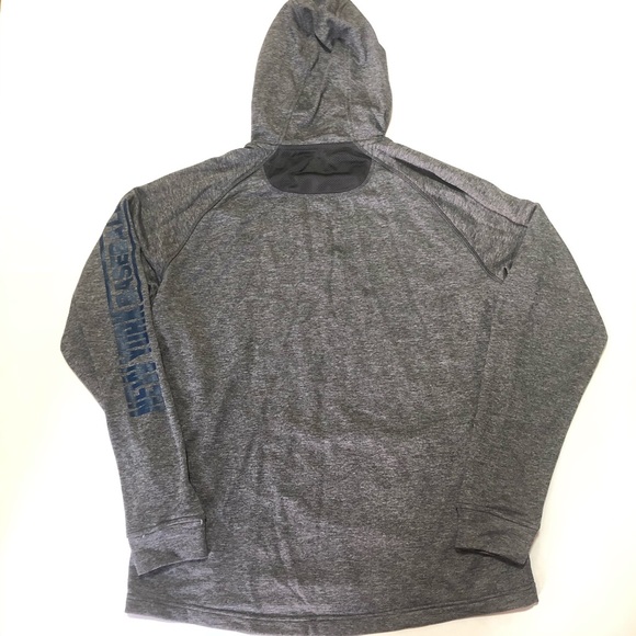 NEW! Under Armour Yankees Performance Hoodie Grey - Picture 2 of 8